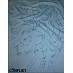 Functional t-shirt with lion XXL blue