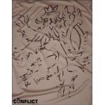 Functional t-shirt with M desert lion