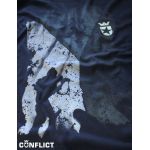 T-shirt Czech flag Dark blue M