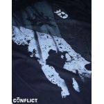 T-shirt Czech flag Dark blue XXL