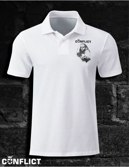 Polo shirt Winter warrior white