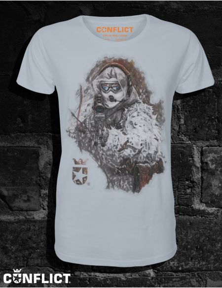 T-shirt Winter warrior L light blue