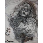 T-shirt Winter warrior M white