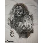T-shirt Winter warrior M white