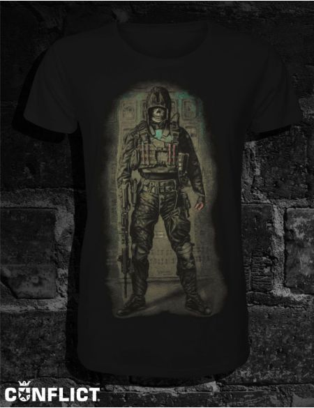 T-shirt Night warrior M