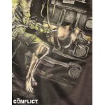 T-shirt Dog Warrior XXL graphite