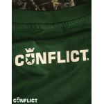 T-shirt Dog Warrior XL green