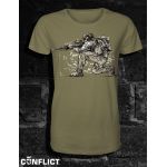 T-shirt Tactical Sniper M khaki