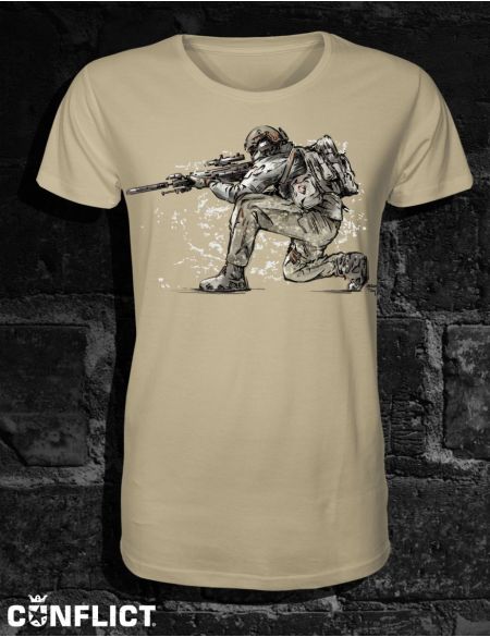 T-shirt Tactical Sniper S desert