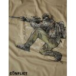 T-shirt Tactical Sniper S desert
