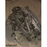 T-shirt Tactical Bearded Man XXL desert