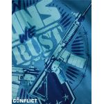 T-shirt In Guns We Trust M blue