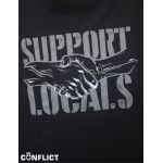 T-shirt Support Locals S graphite