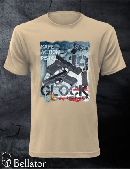 T-shirt Glock 19 M desert