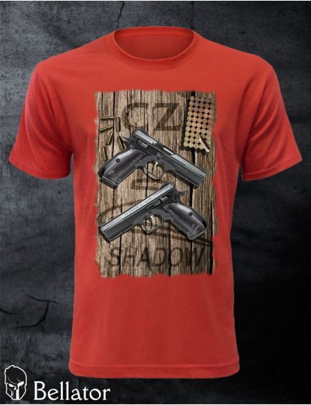 T-shirt Shadow 2 L red