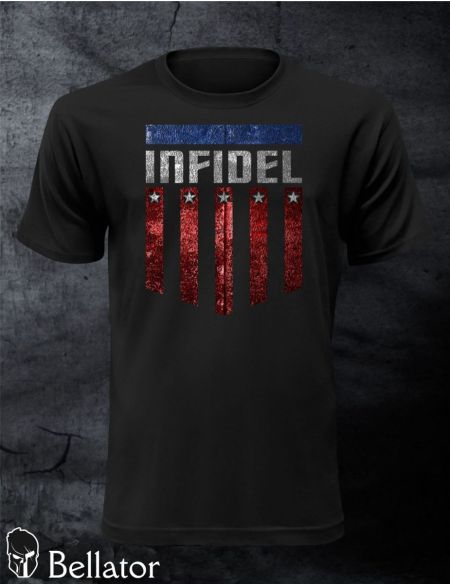 T-shirt Infidel shield S black