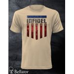 T-shirt Infidel shield M desert