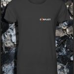 T-shirt Conflict graphite