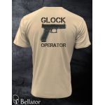 T-shirt Glock operator L desert