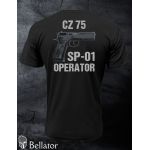 T-shirt CZ 75 SP-01 operator S black