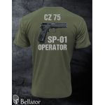 T-shirt CZ 75 SP-01 operator S Olive