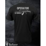 T-shirt CZ 806 Bren 2 operator black XXL