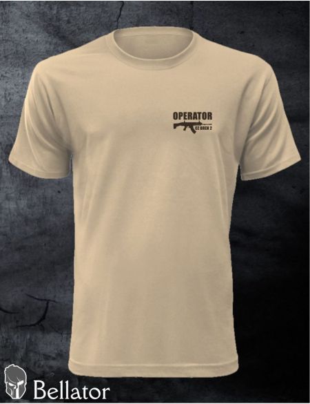 T-shirt CZ 806 Bren 2 operator XL desert