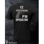 T-shirt CZ P10 operator S black