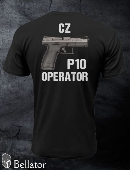 T-shirt CZ P10 operator S black