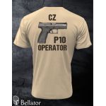 T-shirt CZ P10 operator XL desert