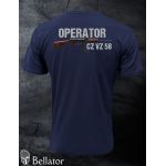 T-shirt CZ VZ 58 operator L dark blue