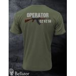 T-shirt CZ VZ 58 operator M Olive
