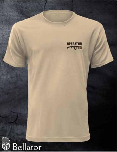 T-shirt CZ VZ 58 operator L desert