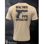 T-shirt Walther PPQ operator S desert