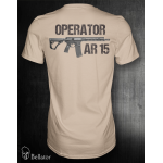 T-shirt AR 15 Operator S desert