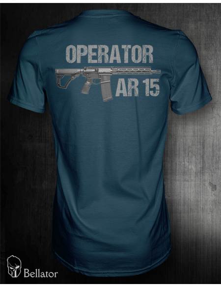 T-shirt AR 15 Operator XXL dark blue
