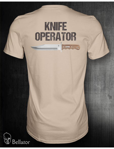 T-shirt Knife Operator S desert