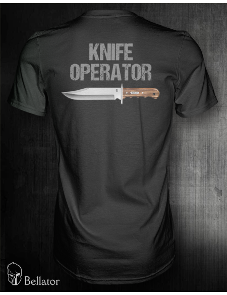 T-shirt Knife Operator L black