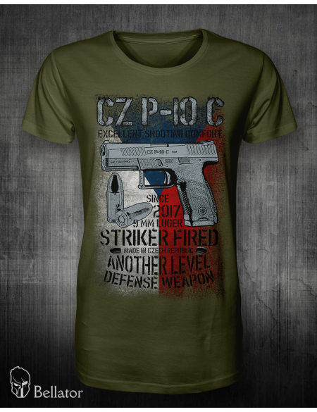T-shirt CZ P10 XXL Olive