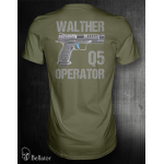 T-shirt Walther Q5 Operator M Olive