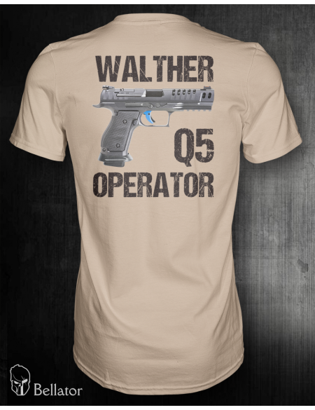T-shirt Walther Q5 Operator L desert