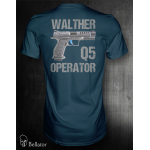 T-shirt Walther Q5 Operator L dark blue