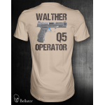 T-shirt Walther Q5 Operator XL desert
