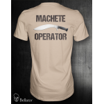 T-shirt Machete Operator M desert