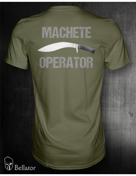 T-shirt Machete Operator L Olive