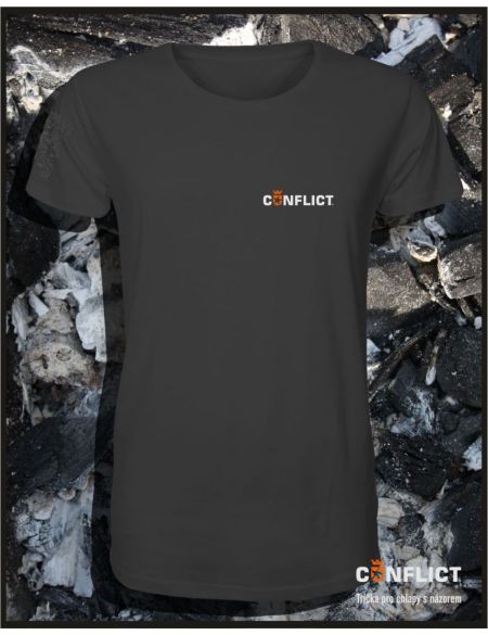 T-shirt Conflict graphite