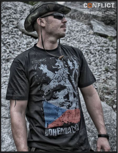 T-shirt Bohemia black