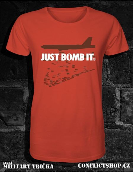 T-shirt Just Bomb It graphite
