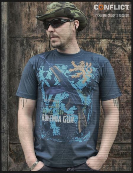 T-shirt Kosa vz. 58 black