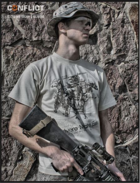 T-shirt Mil-Sim black